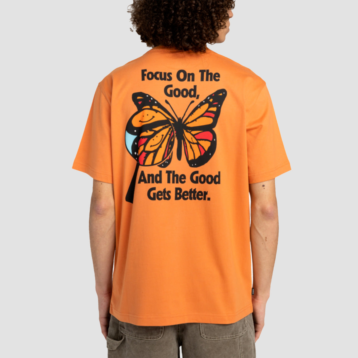 Element Gets Better T-Shirt Coral Gold