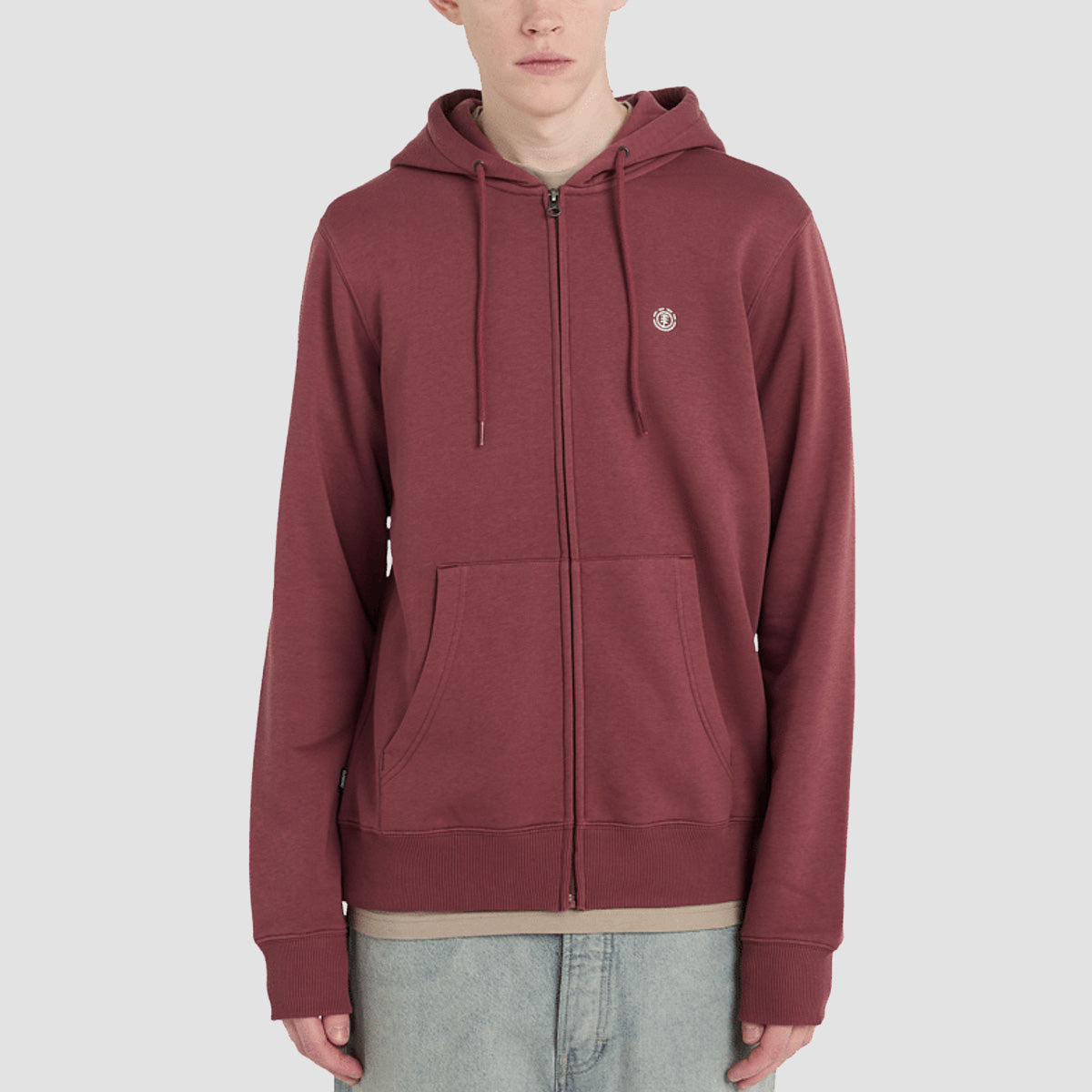 Element Icon Embroidery Zip Hoodie Nocturne