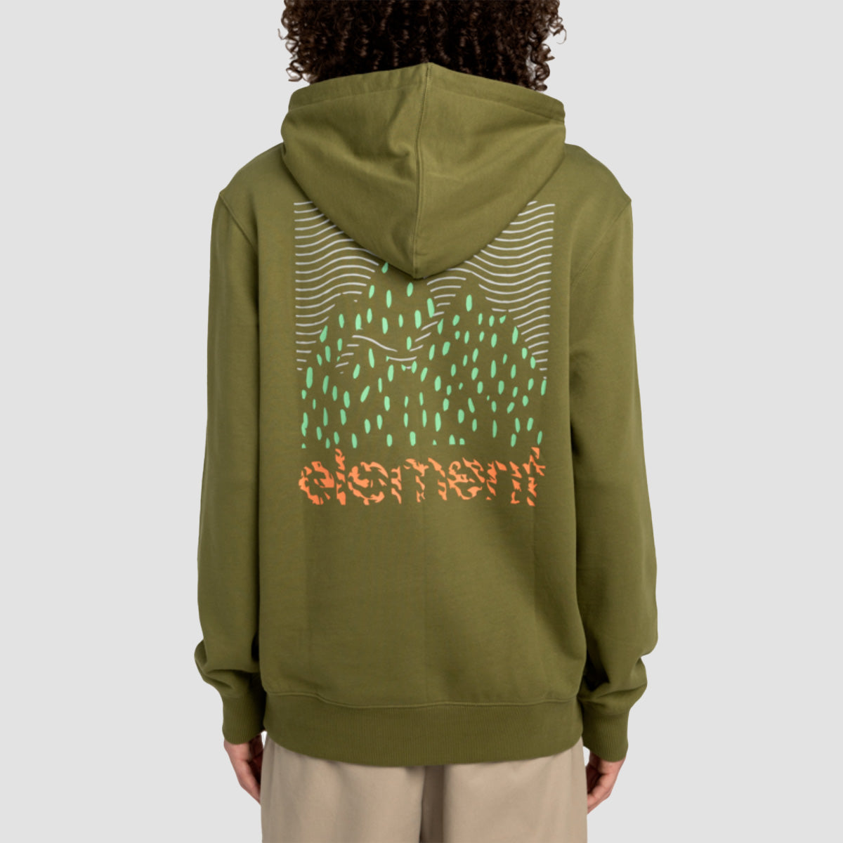 Element Joint Texture Pullover Hoodie Mayfly