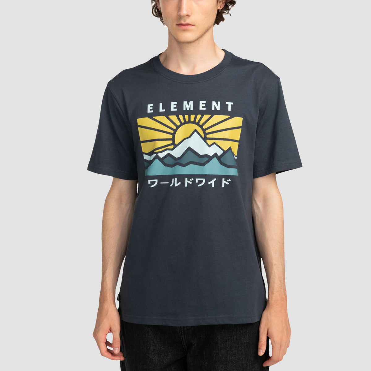 Element Kyoto T-Shirt Blue Nights