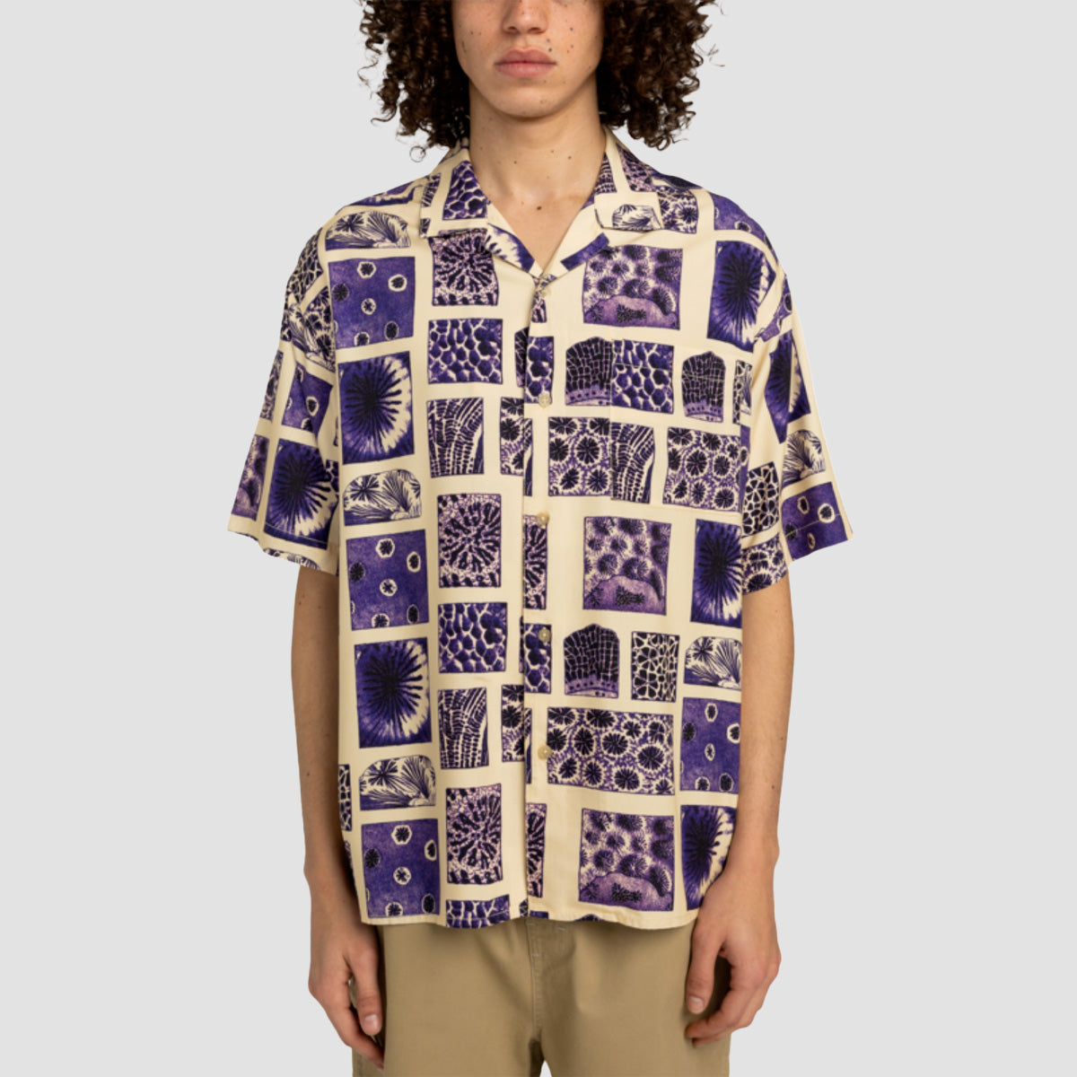 Element Resort Short Sleeve Shirt Corals