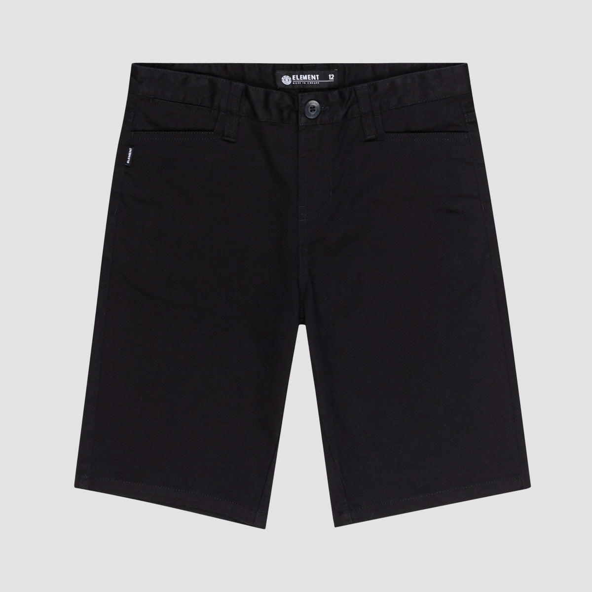 Element Sawyer Chino Shorts Flint Black - Kids