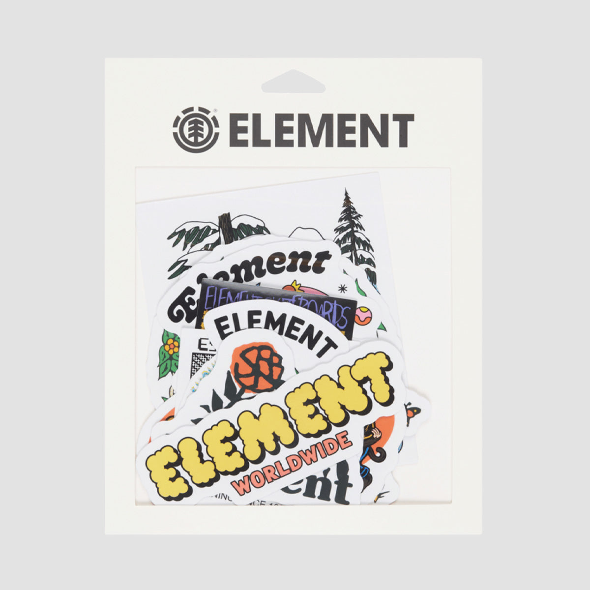 Element Seasonal Stickers 10 Pack Multicolour