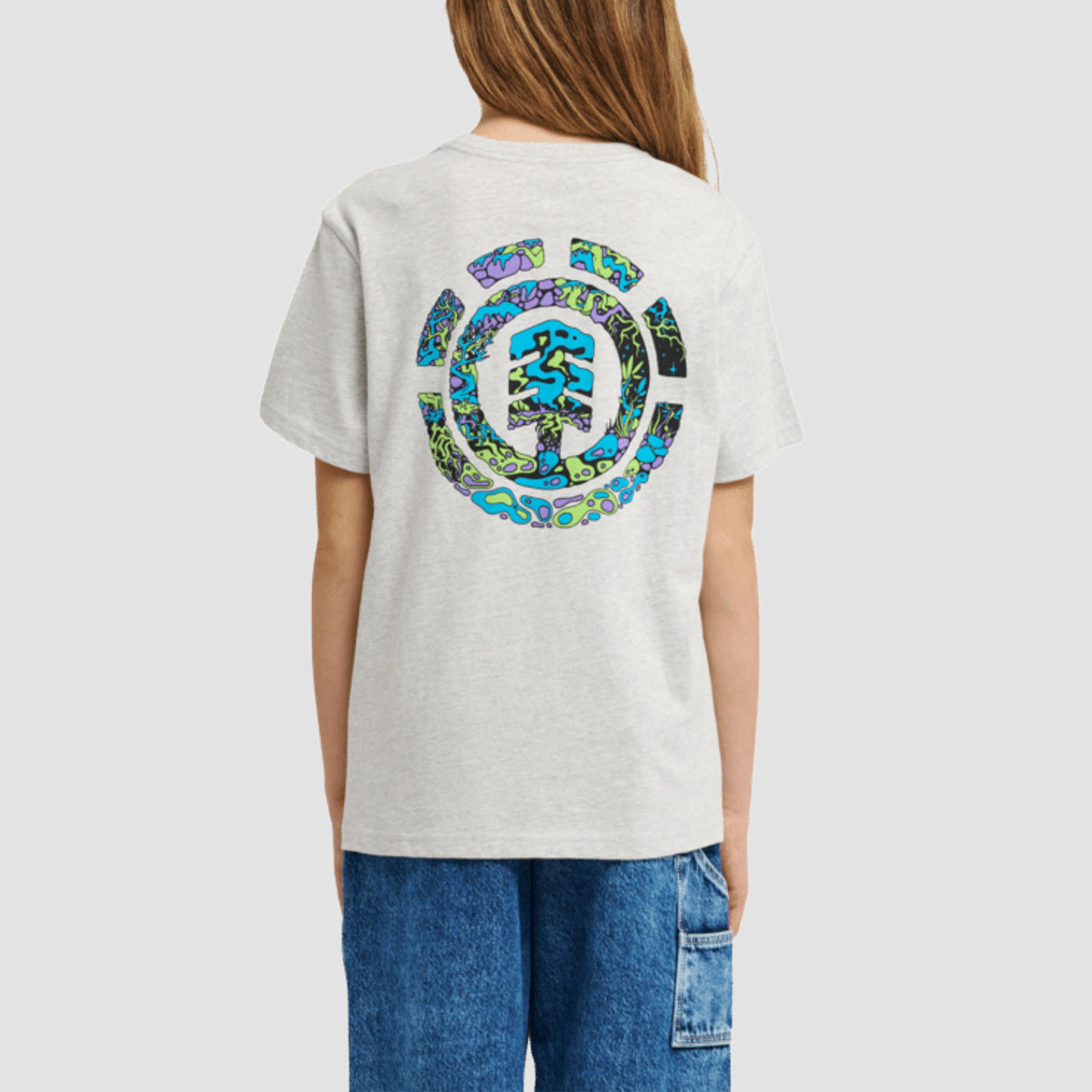 Element Swamps T-Shirt Mid Grey Heather - Kids