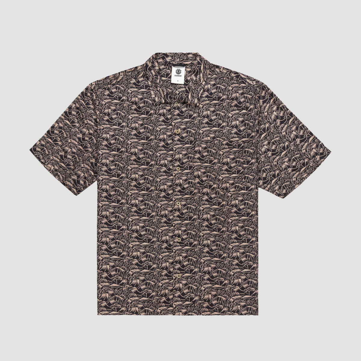 Element X Timber The Doers Short Sleeve Shirt Doers Off Black - Kids
