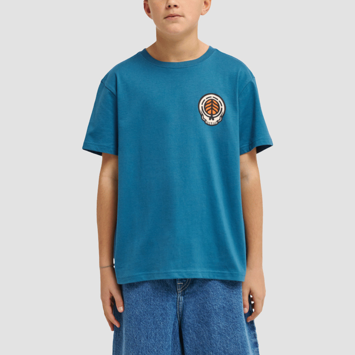 Element X Timber Hermit T-Shirt Mallard Blue - Kids