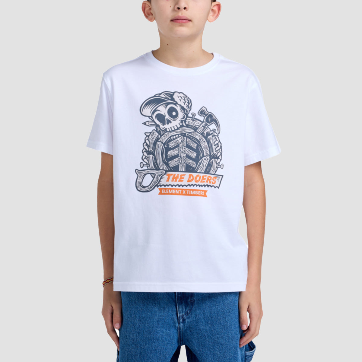Element X Timber Icon T-Shirt Optic White - Kids