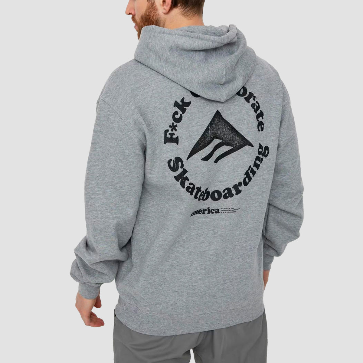 Emerica Eff Corporate 2 Pullover Hoodie Grey/Heather