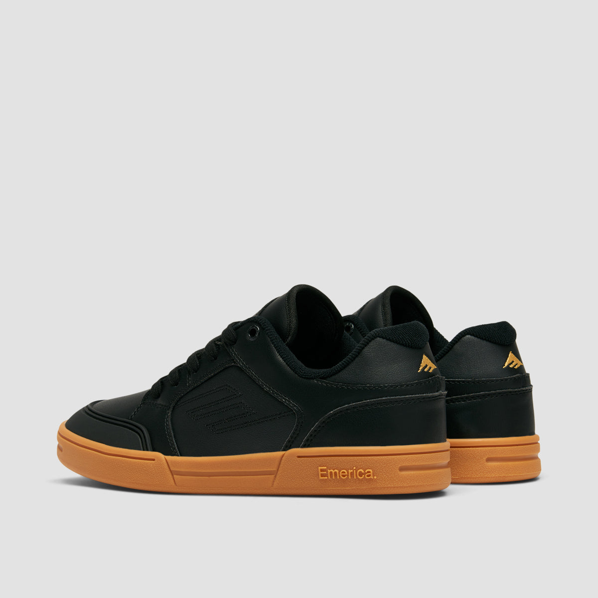 Emerica Heritic Shoes - Black/Gum