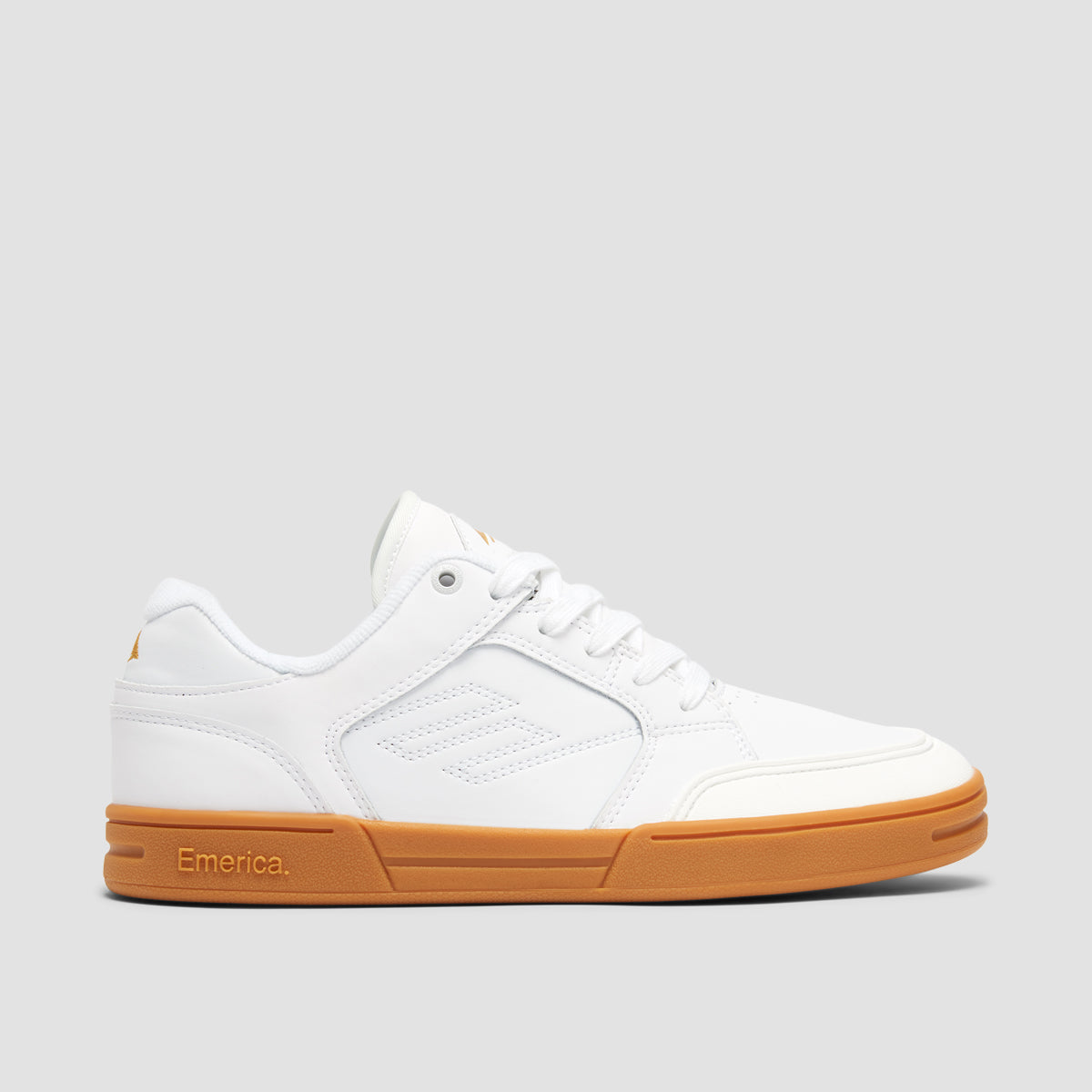 Emerica Heritic Shoes - White/Gum