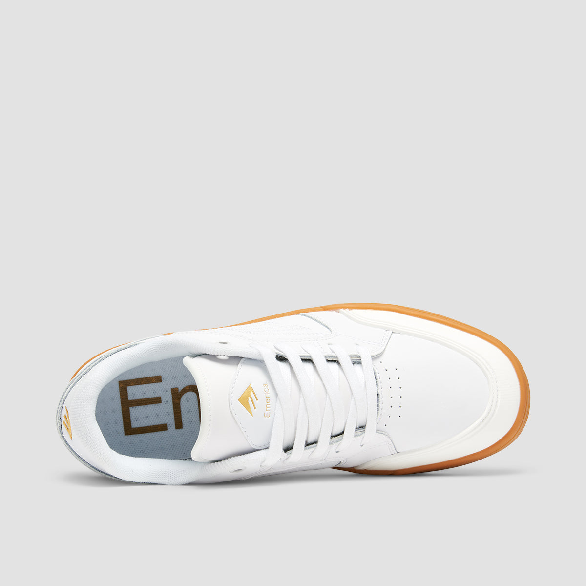 Emerica Heritic Shoes - White/Gum