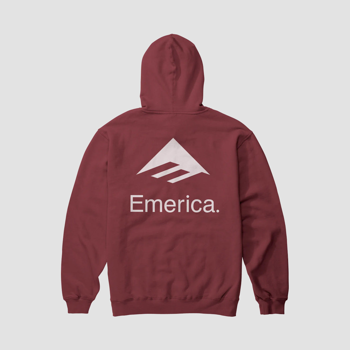 Emerica Lockup Pullover Hoodie Brick