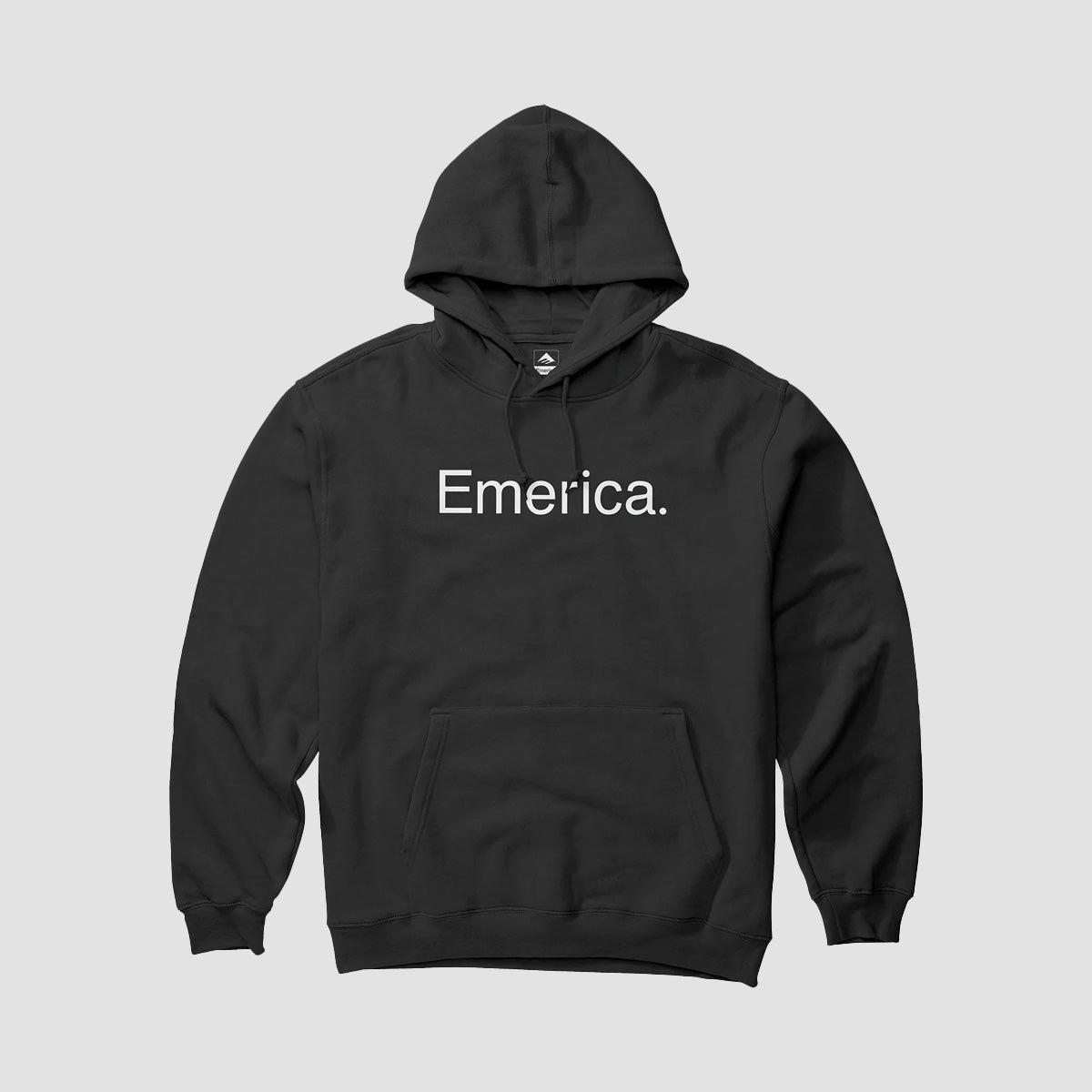 Emerica Pure Logo Pullover Hoodie Black