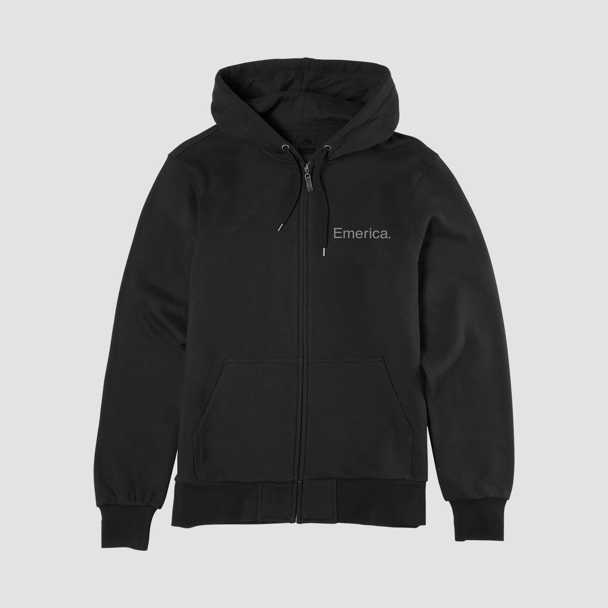 Emerica Pure Zip Hoodie Black