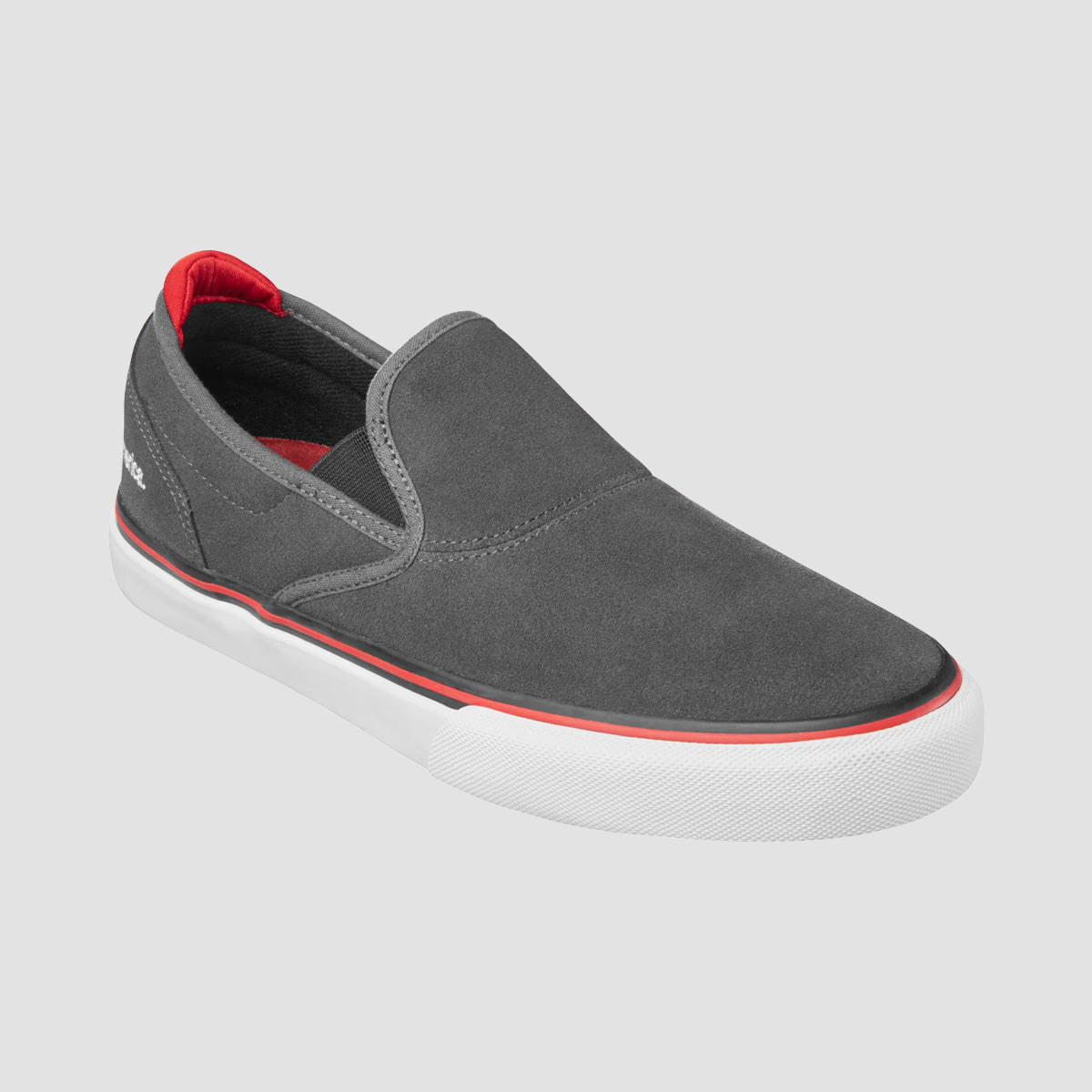 Emerica Wino G6 Slip-On Shoes - Dark Grey/Black/ Red