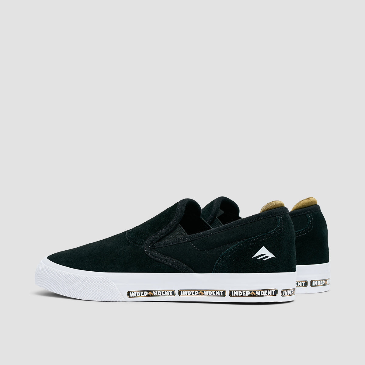 Emerica Wino X Indy Slip On Shoes Black - Kids