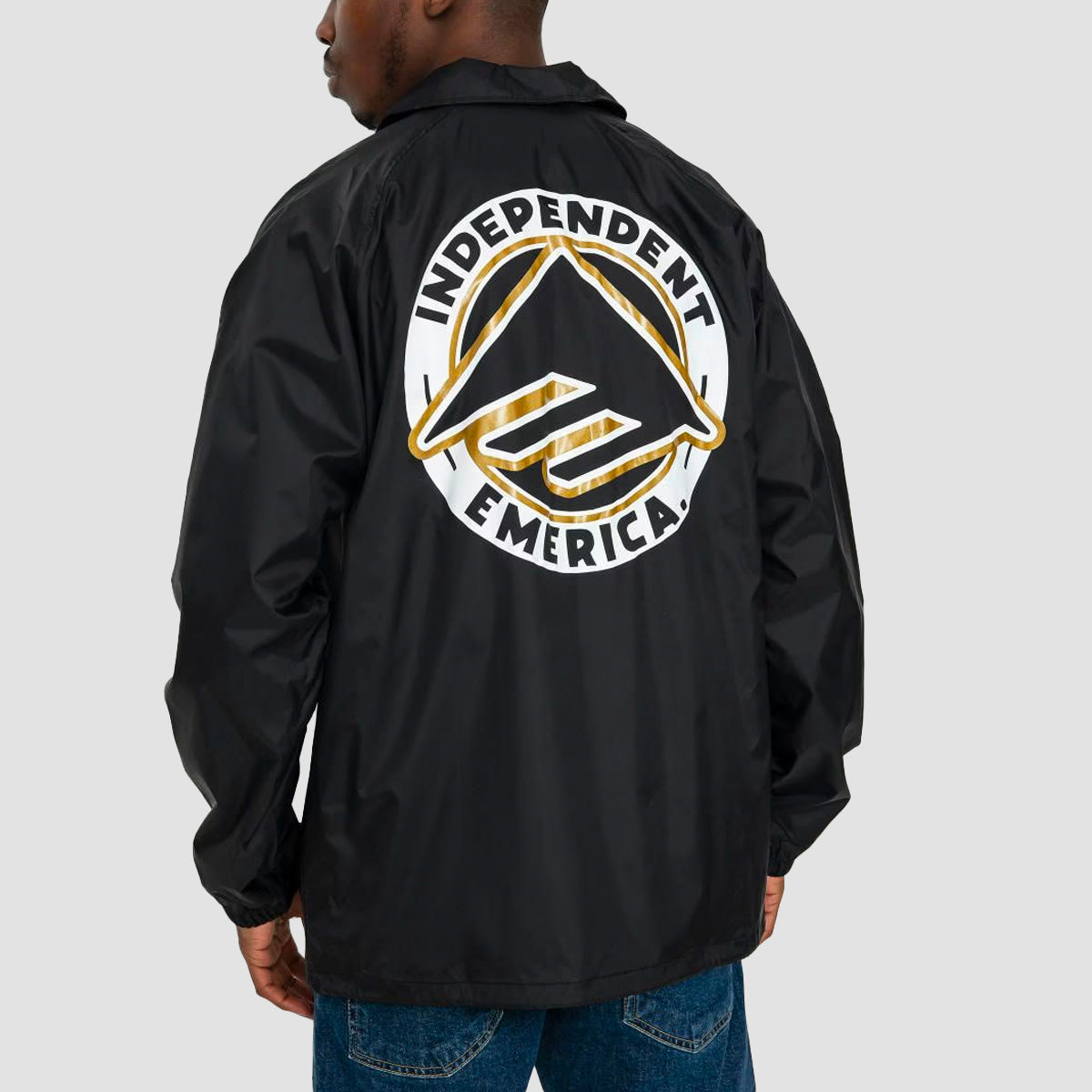 Emerica X Indy Circle Coaches Jacket Black