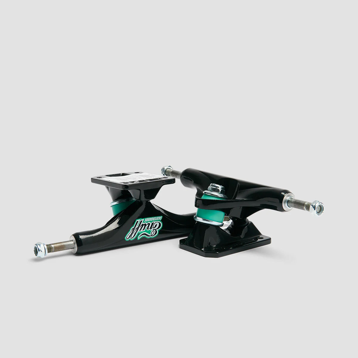 Enuff Decade Pro 129 Skateboard Trucks 1 Pair Black/Black - 7.60"