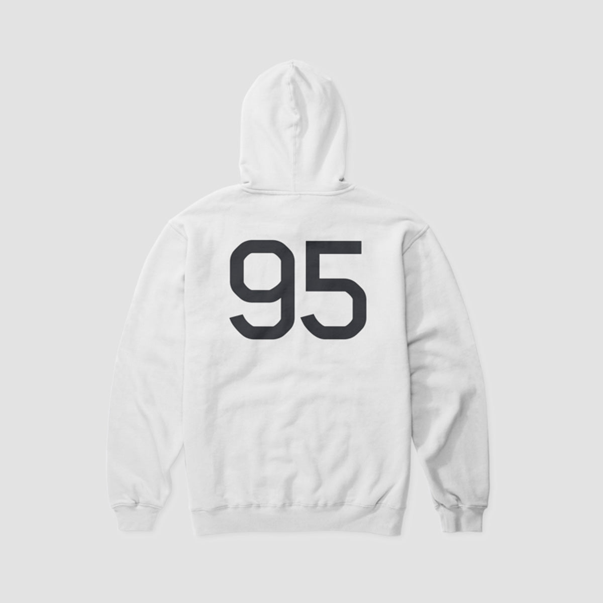 eS 95 Pullover Hoodie White/Black
