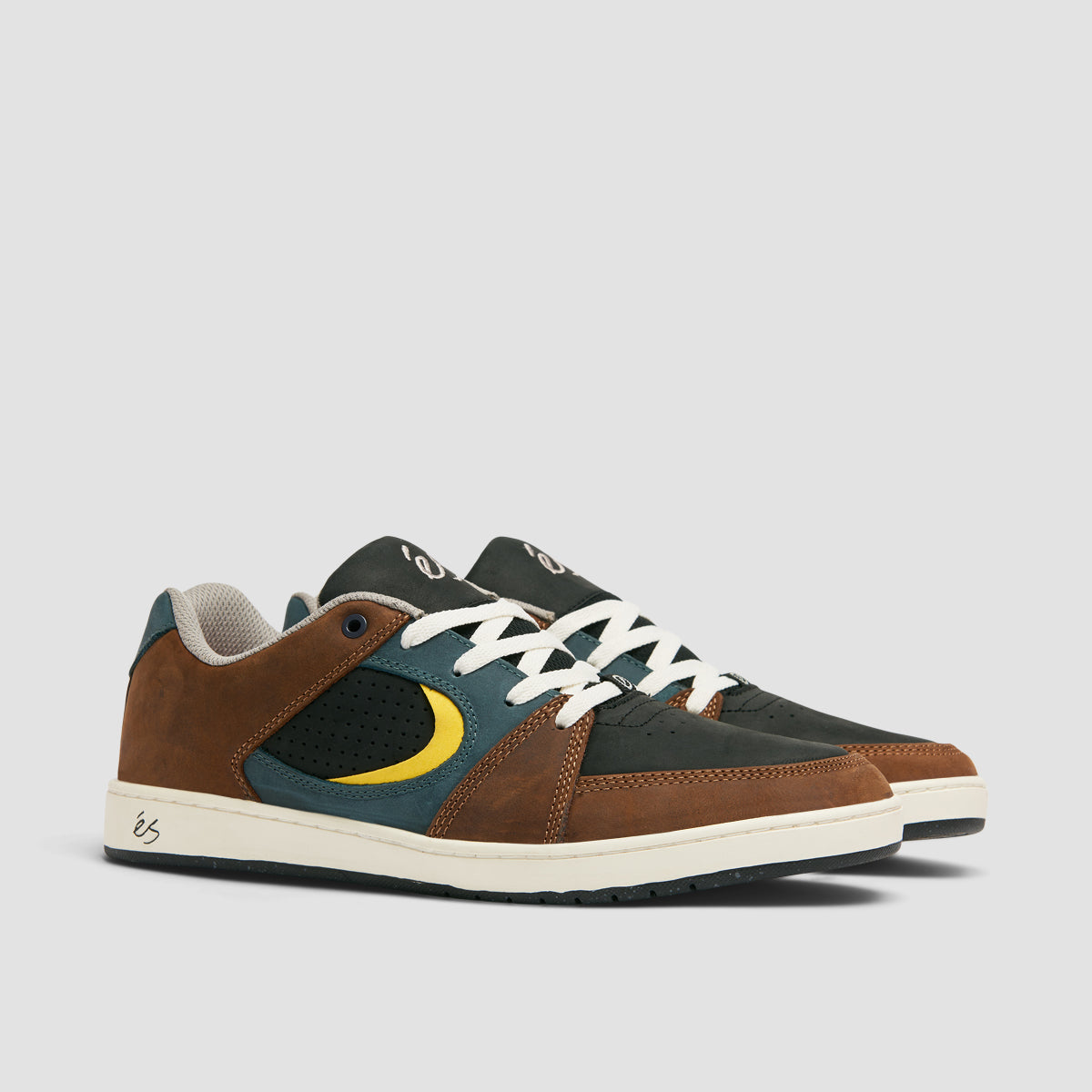 eS Accel Slim Shoes - Brown/Black/Tan