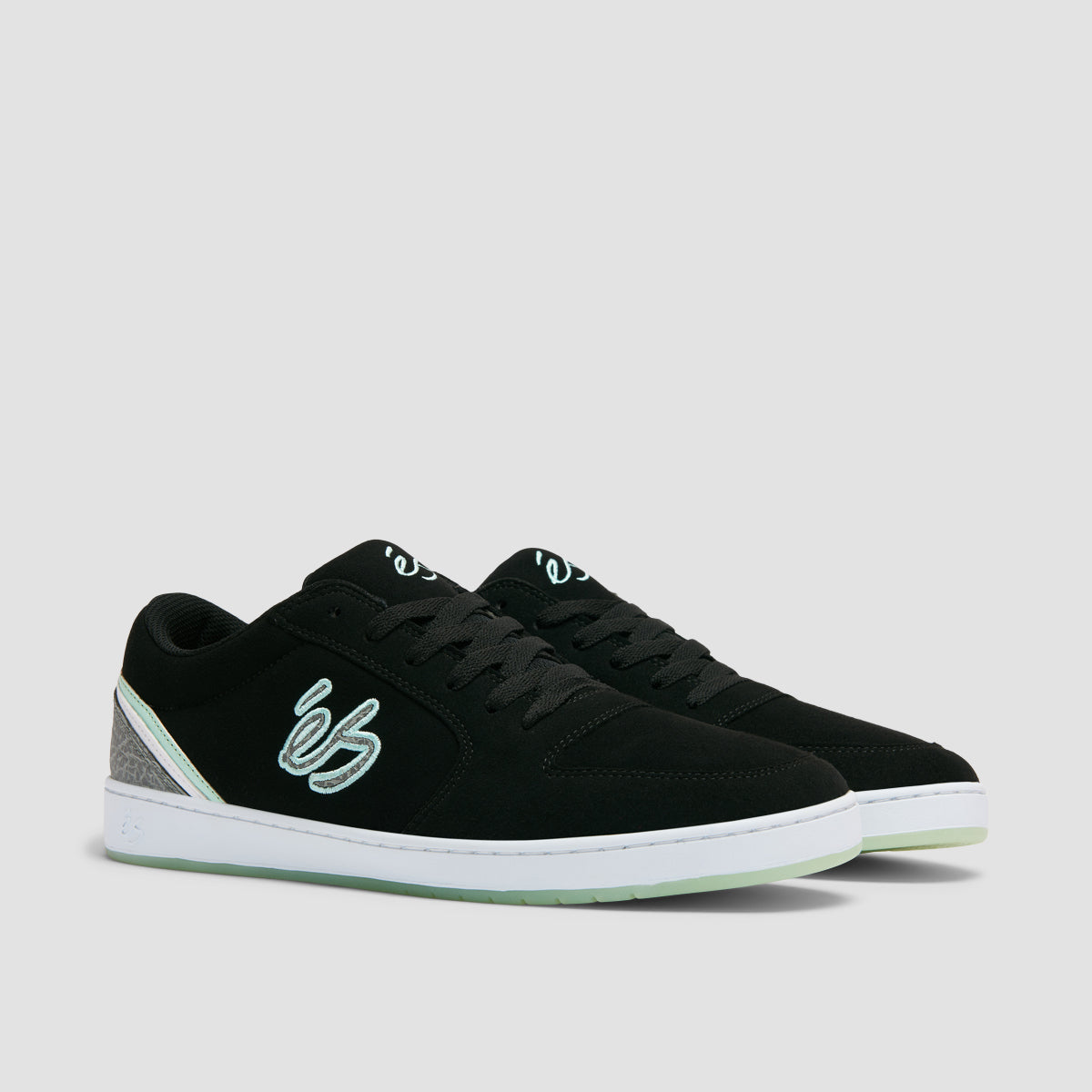 eS Eos Shoes - Black/White/Turquoise