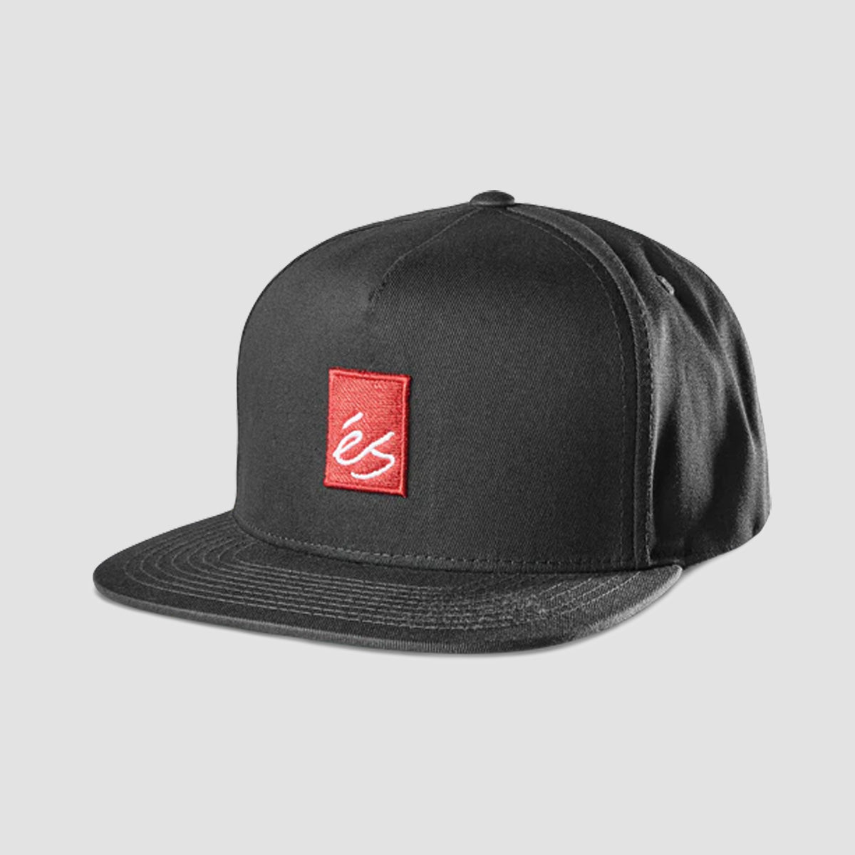 eS Main Block Snapback Cap Black/Red