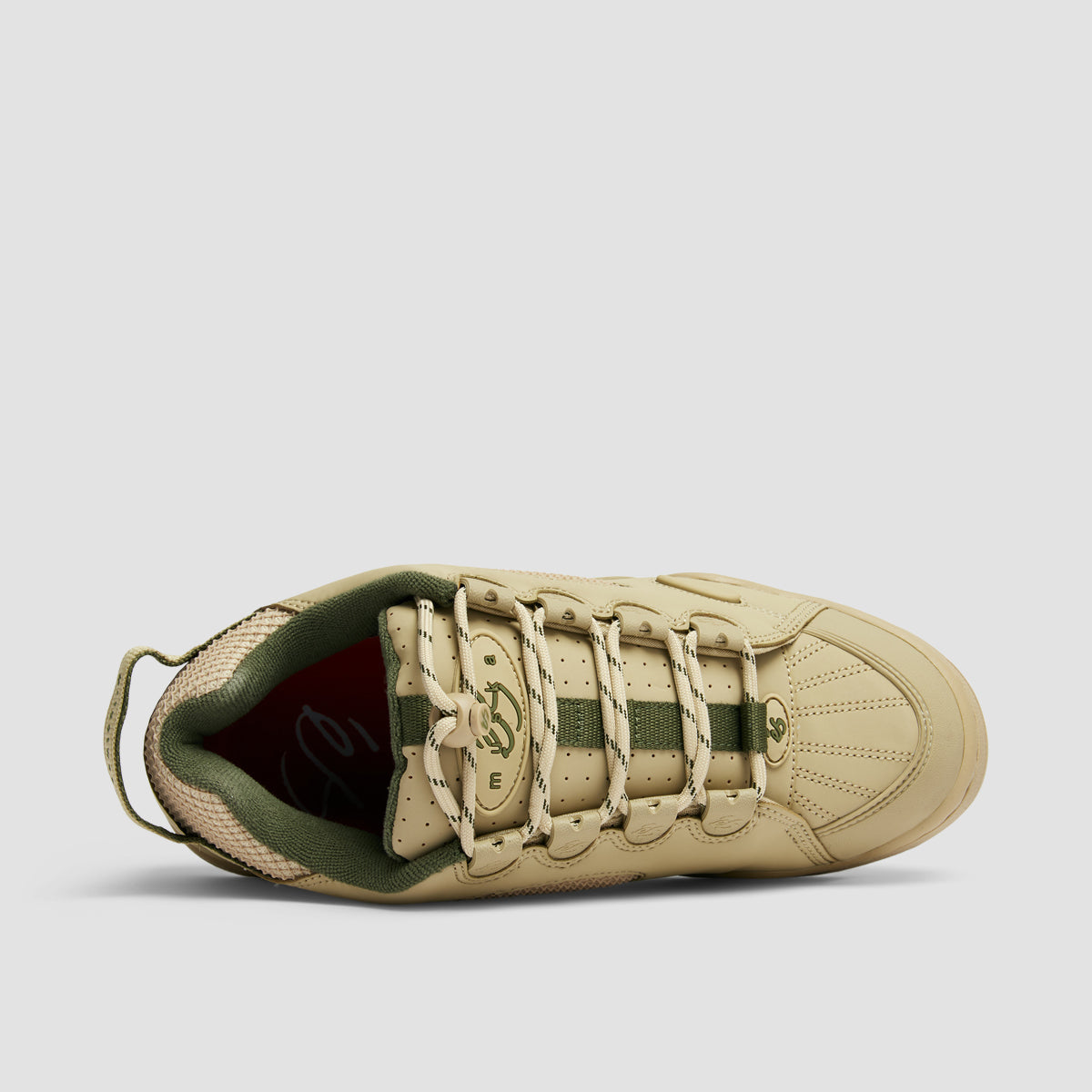 eS Muska Shoes - Tan/Green