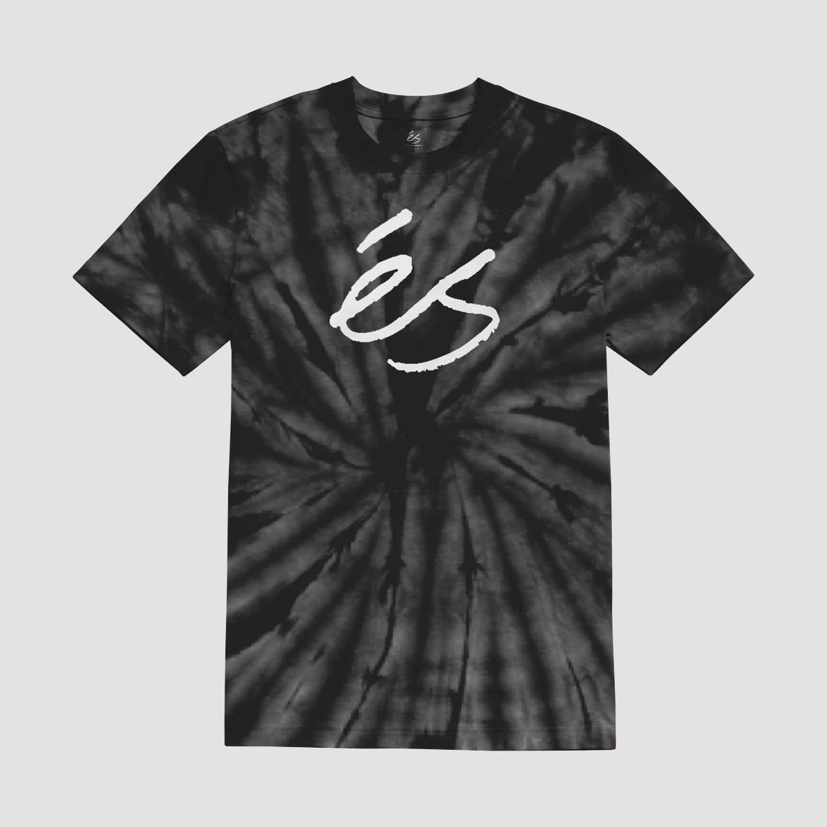 eS Script Tye Dye T-Shirt Black