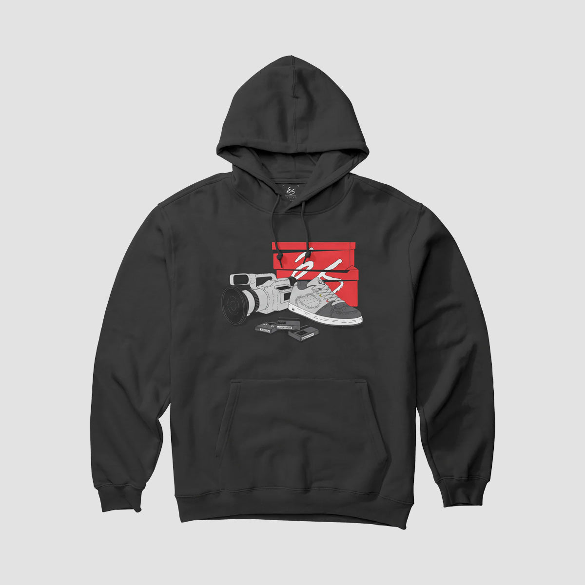 eS VX Pullover Hoodie Black