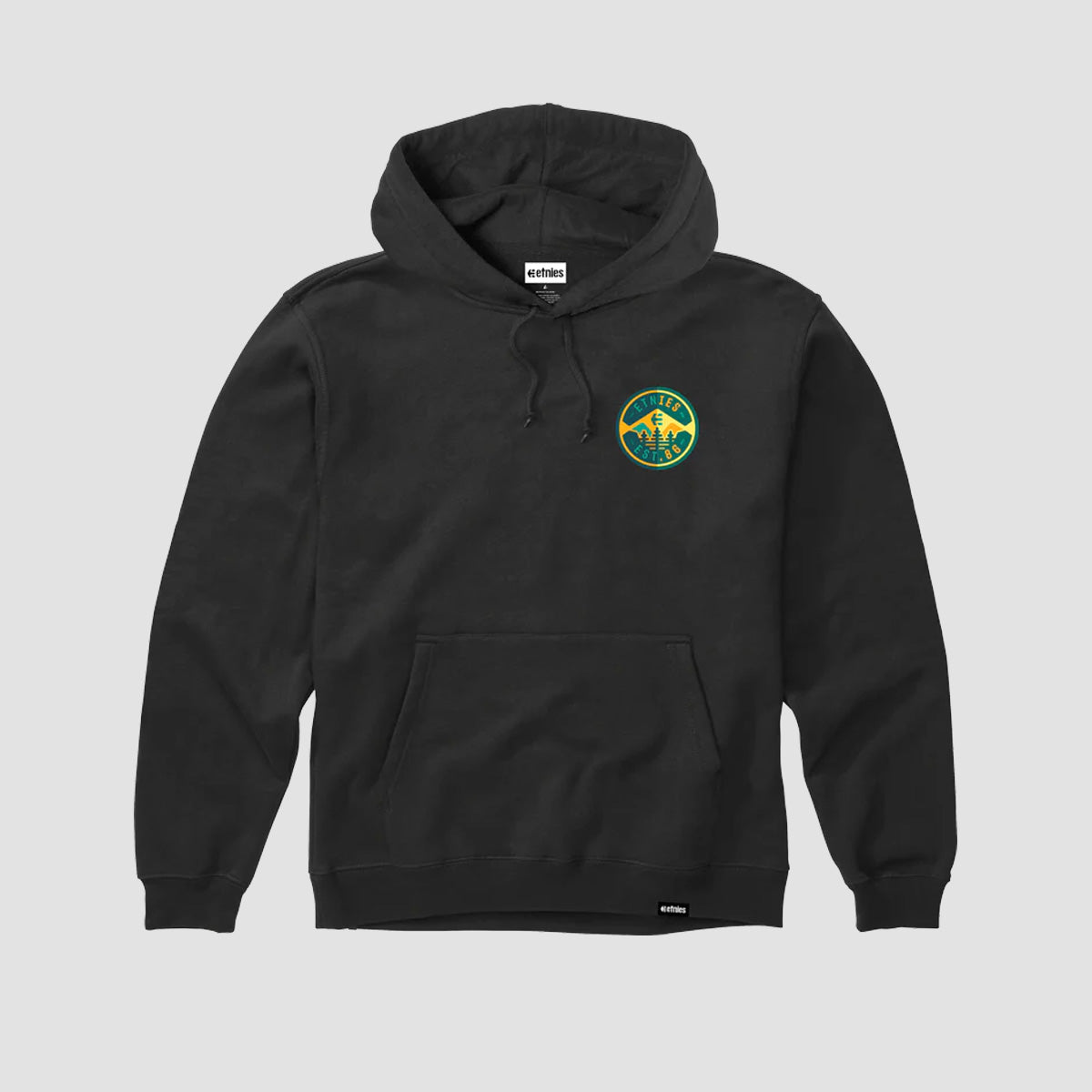 Etnies 3 Pines Pullover Hoodie Black