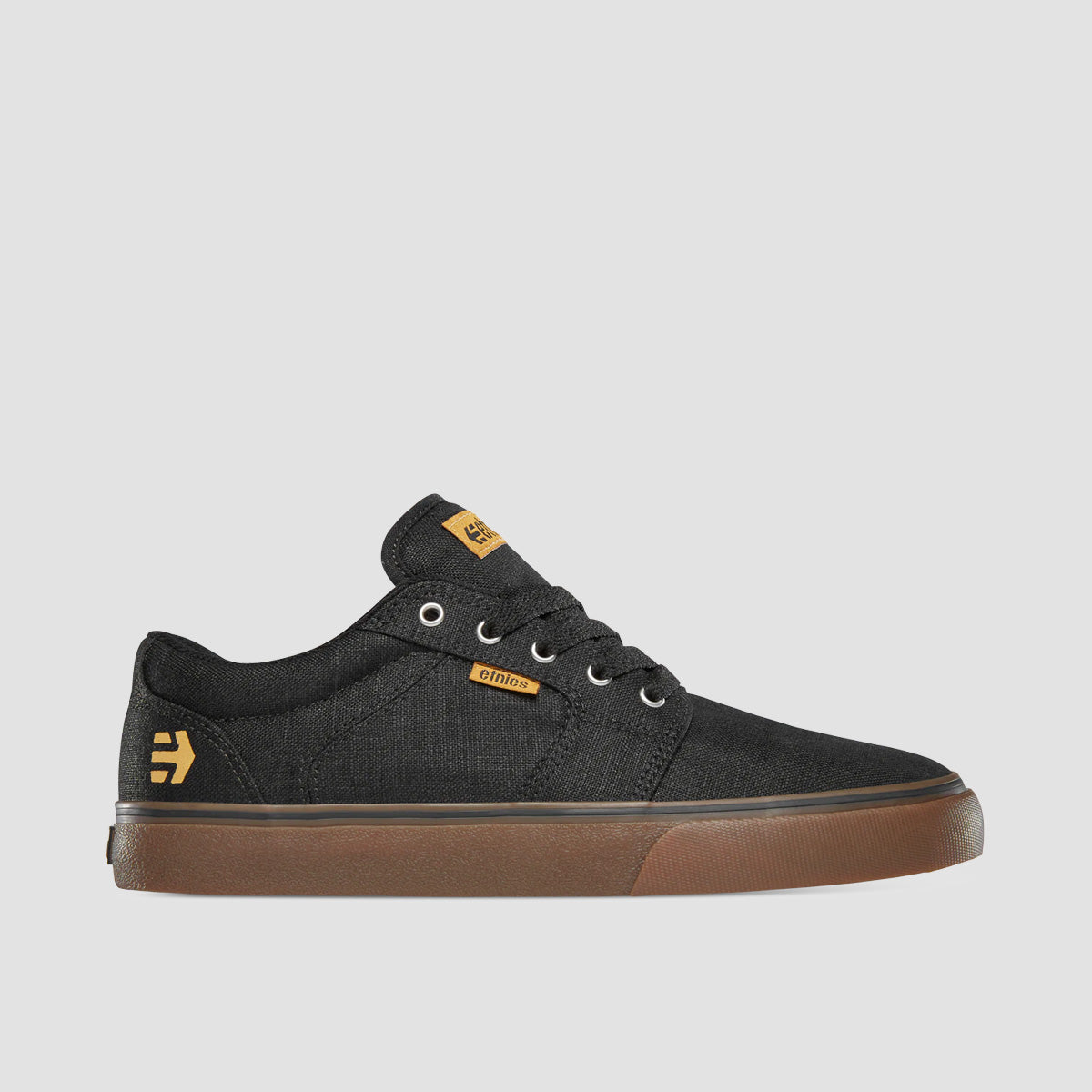 Etnies Barge LS Shoes - Black/Gum/Silver