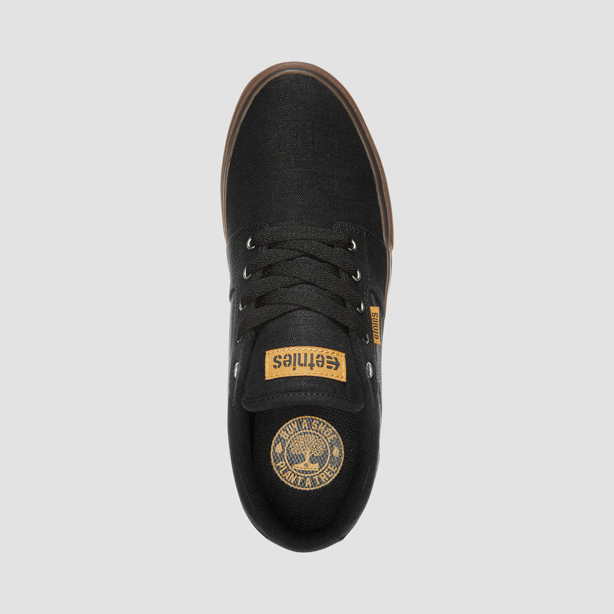 Etnies Barge LS Shoes - Black/Gum/Silver