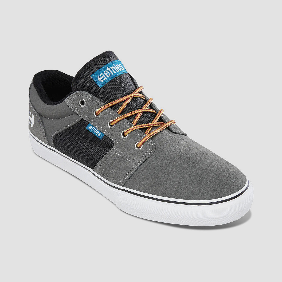 Etnies Barge LS Shoes - Grey/Black/Yellow