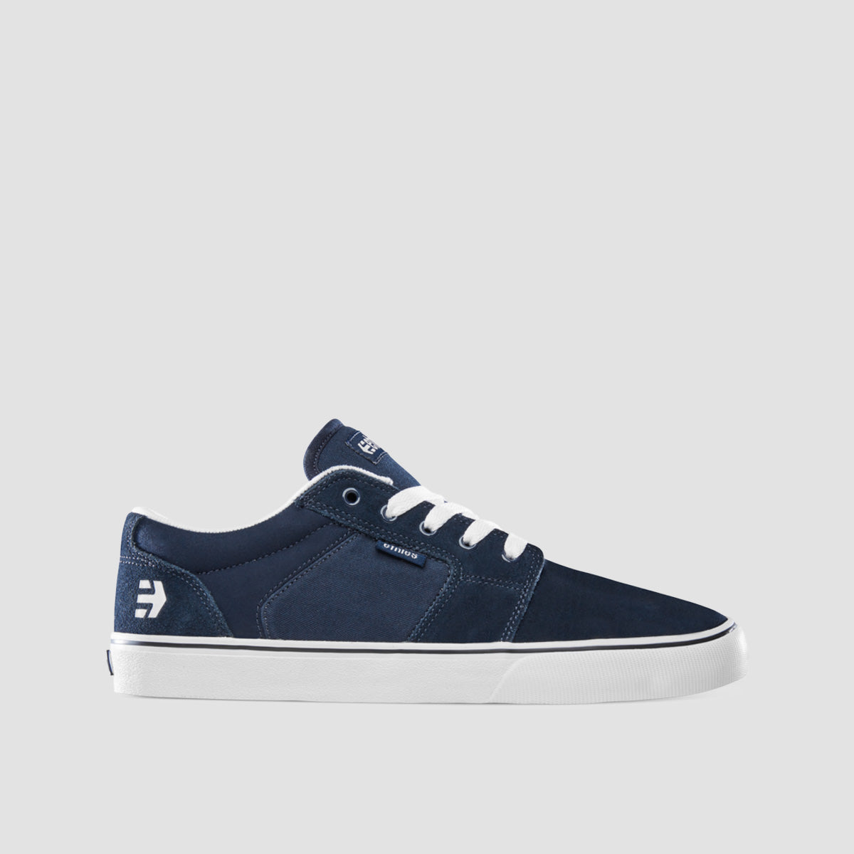 Etnies Barge LS Shoes - Navy/White/Blue