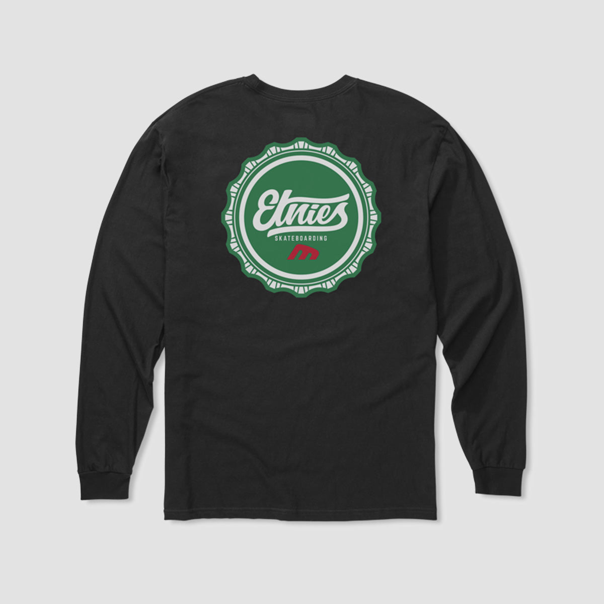 Etnies Bottle Cap Longsleeve T-Shirt Black