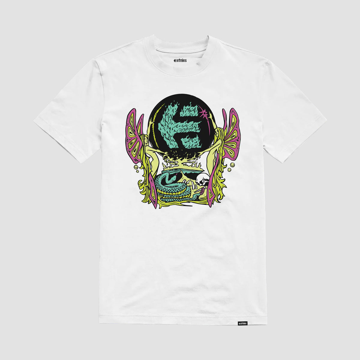 Etnies Crystal Ball T-Shirt White