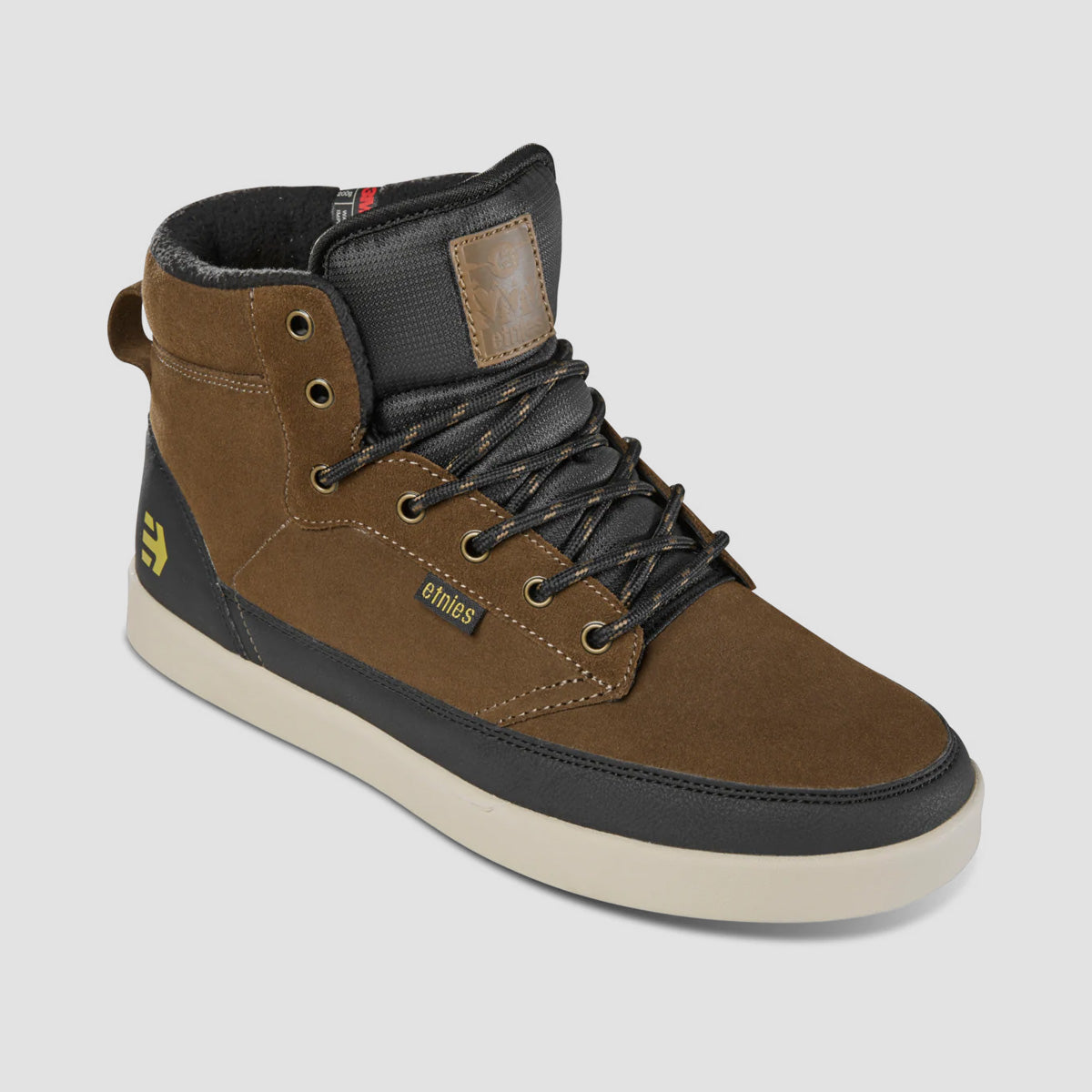 Etnies Dunbar HTW High Top Shoes - Brown/Black