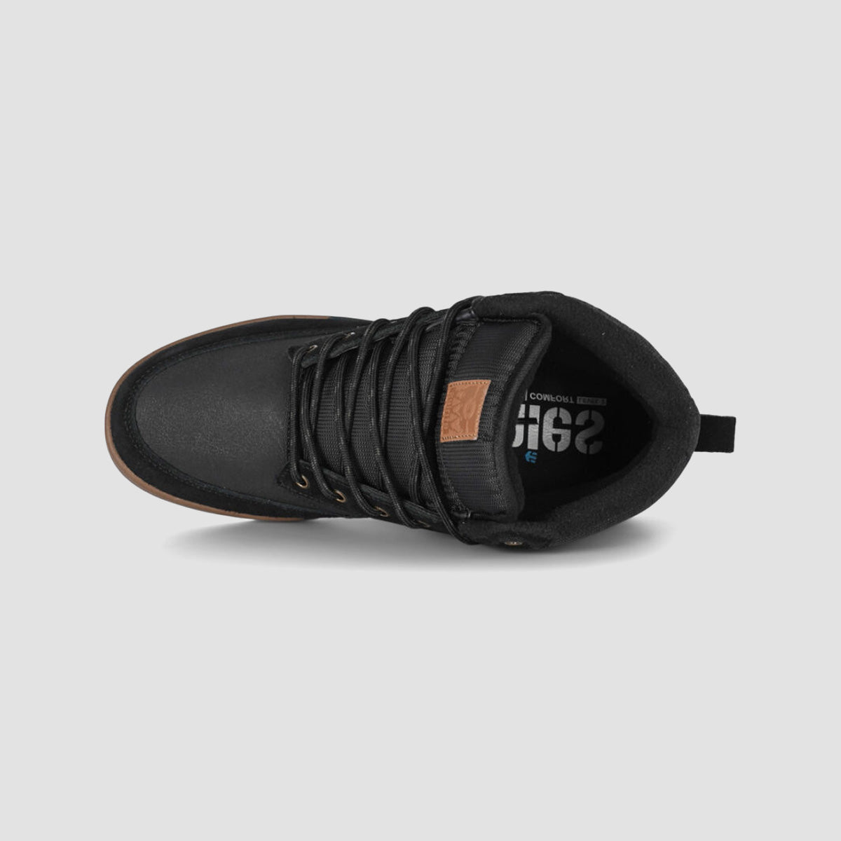 Etnies Dunbar WNT High Top Shoes - Black/Gum
