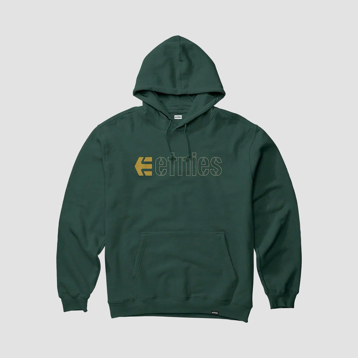 Etnies Ecorp Pullover Hoodie Green/Gold - Kids