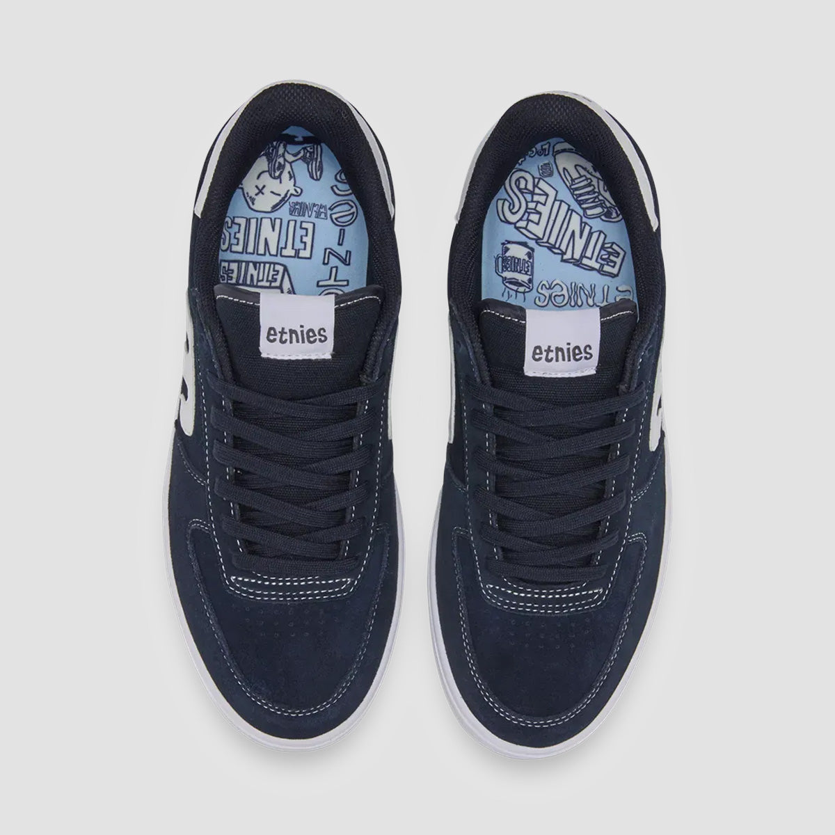 Etnies Emerson X Fos Shoes - Navy/White