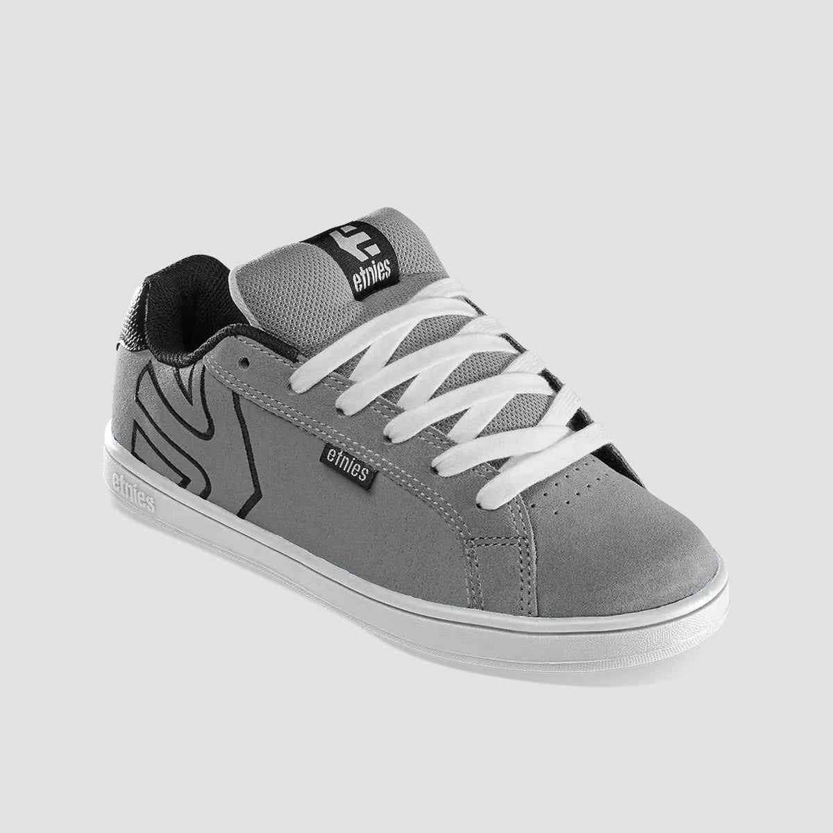 Etnies Fader Shoes - Light Grey/Black - Kids