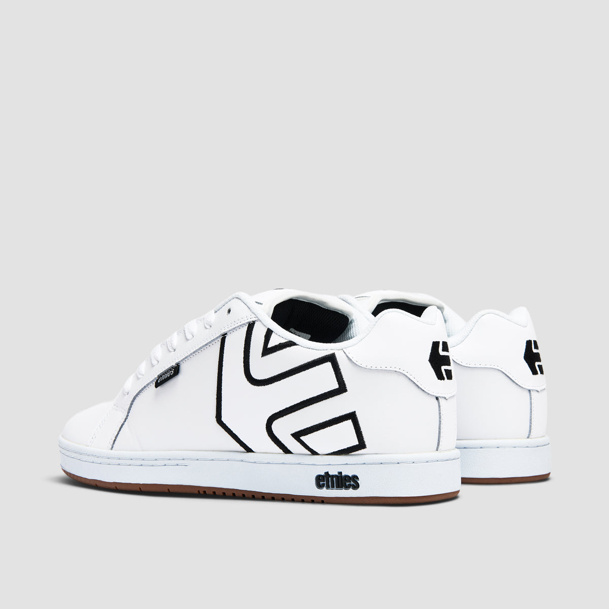 Etnies Fader Shoes White Black Gum