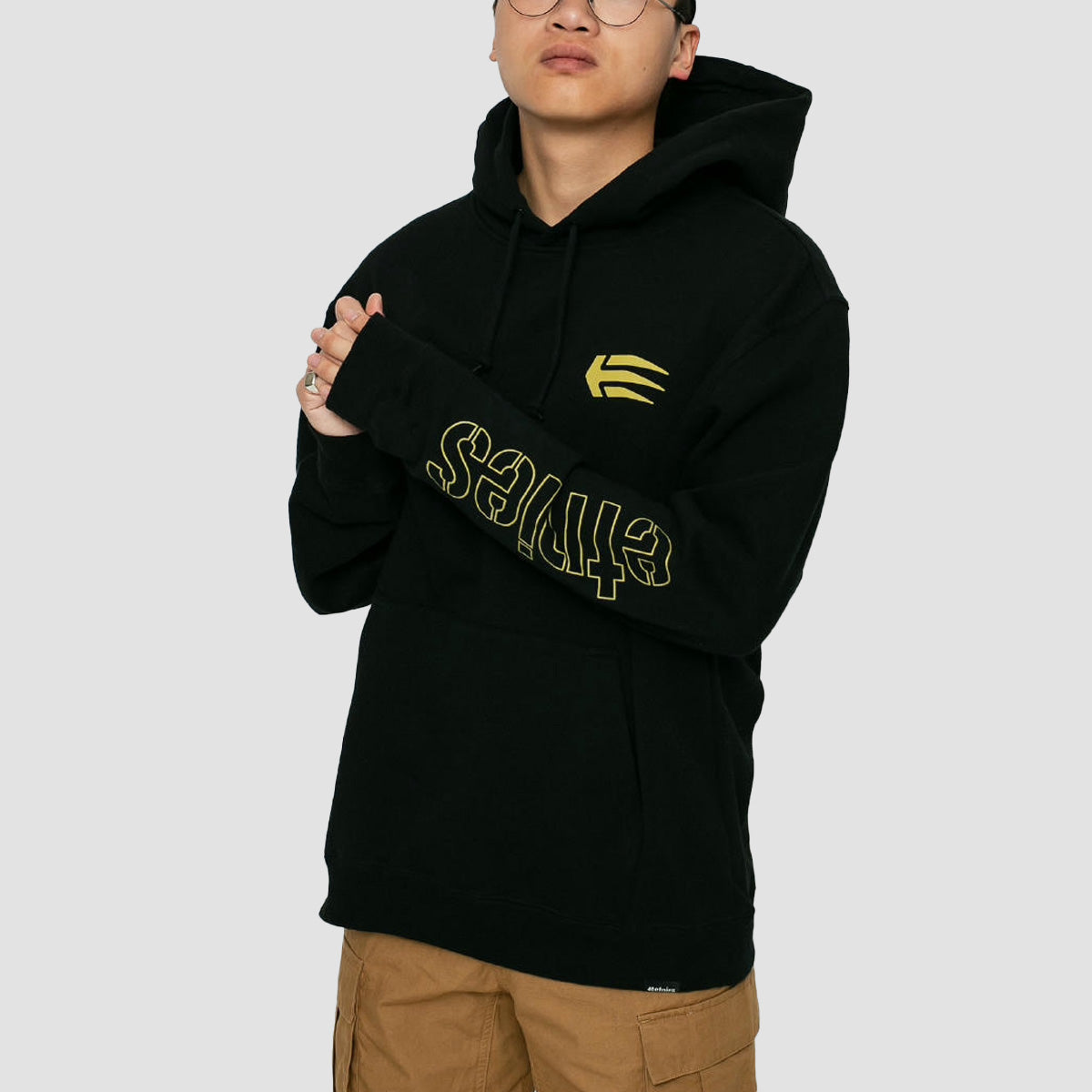 Etnies Joslin Pullover Hoodie Black/Gold