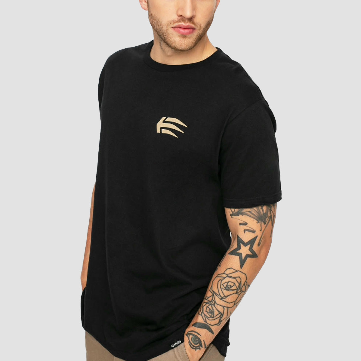 Etnies Joslin T-Shirt Black/Tan