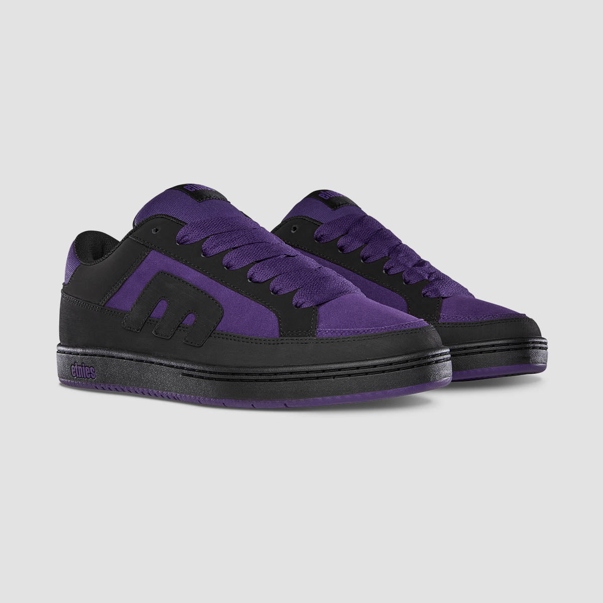 Etnies Kingpin 2K Shoes - Black/Purple