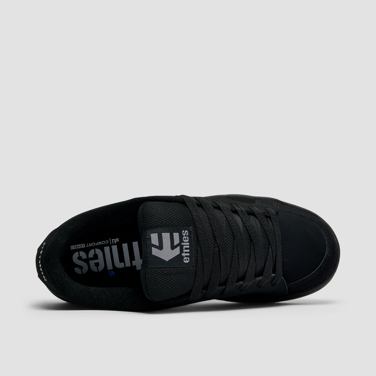 Etnies Kingpin Shoes - Black/Black