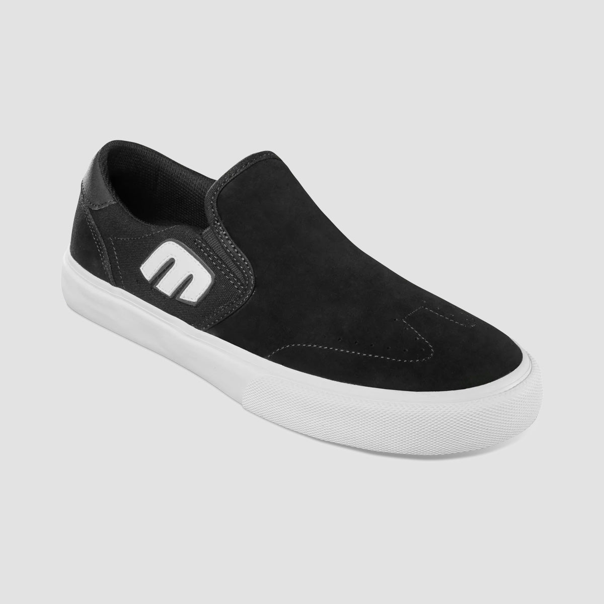 Etnies Lo-Cut Slip On Shoes - Black/White