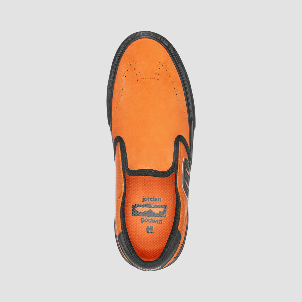 Etnies Lo-Cut Slip On X Jordan Godwin Shoes - Orange