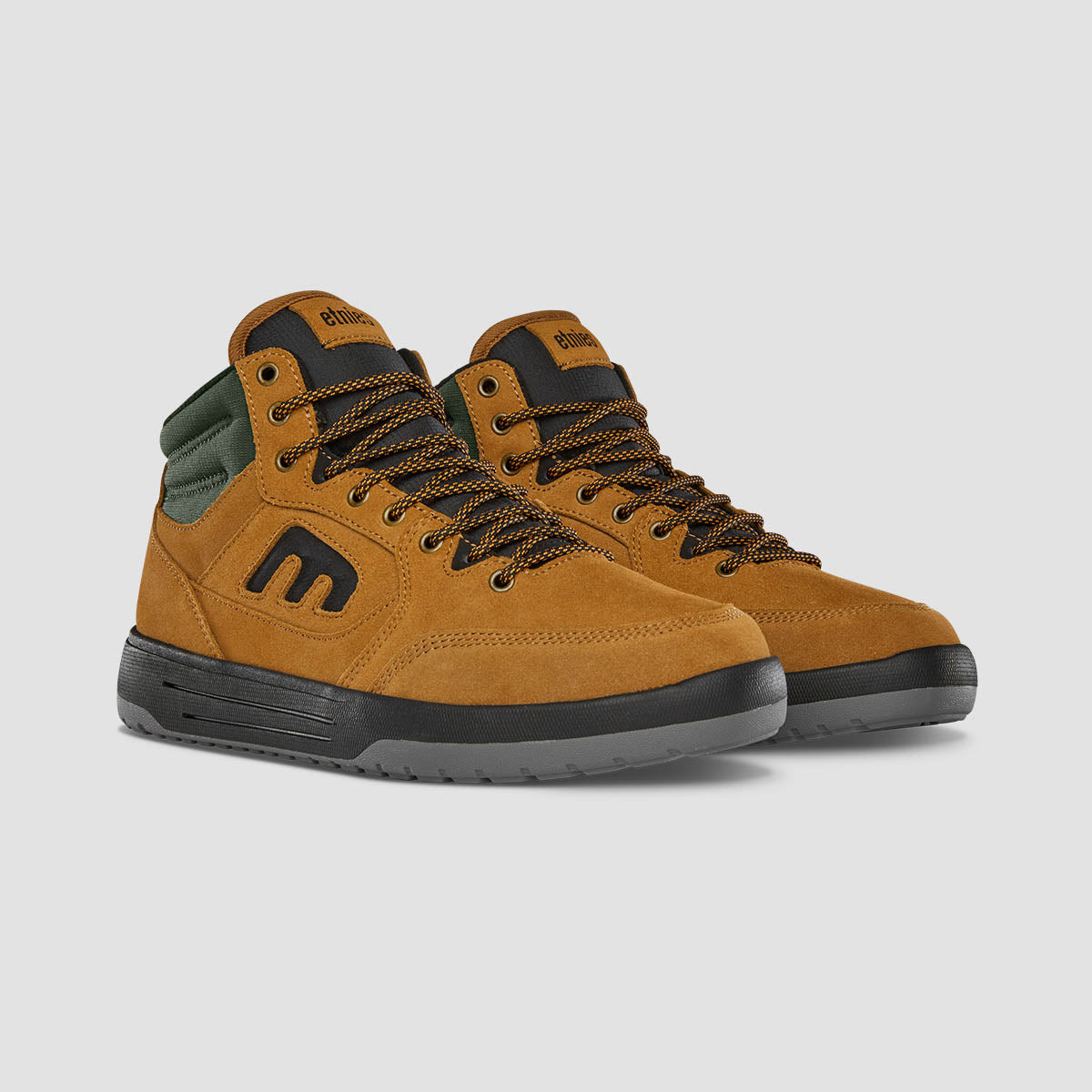 Etnies Loot WR High Top Shoes - Brown/Black