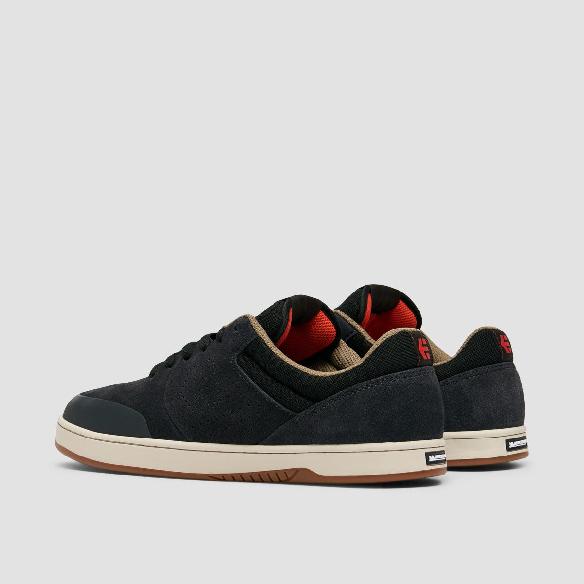 Etnies Marana Shoes - Dark Grey/Black/ Red